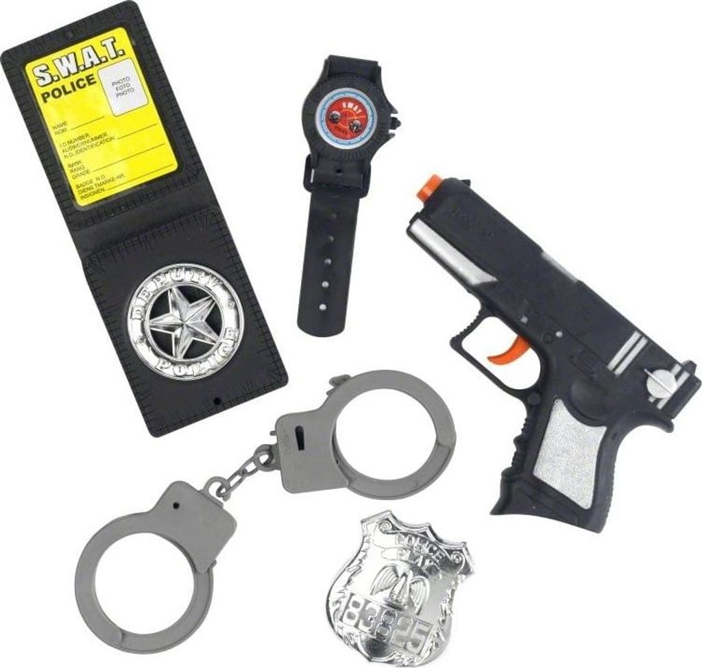 Polizei Set 5teilig für Kinder Produktbild 