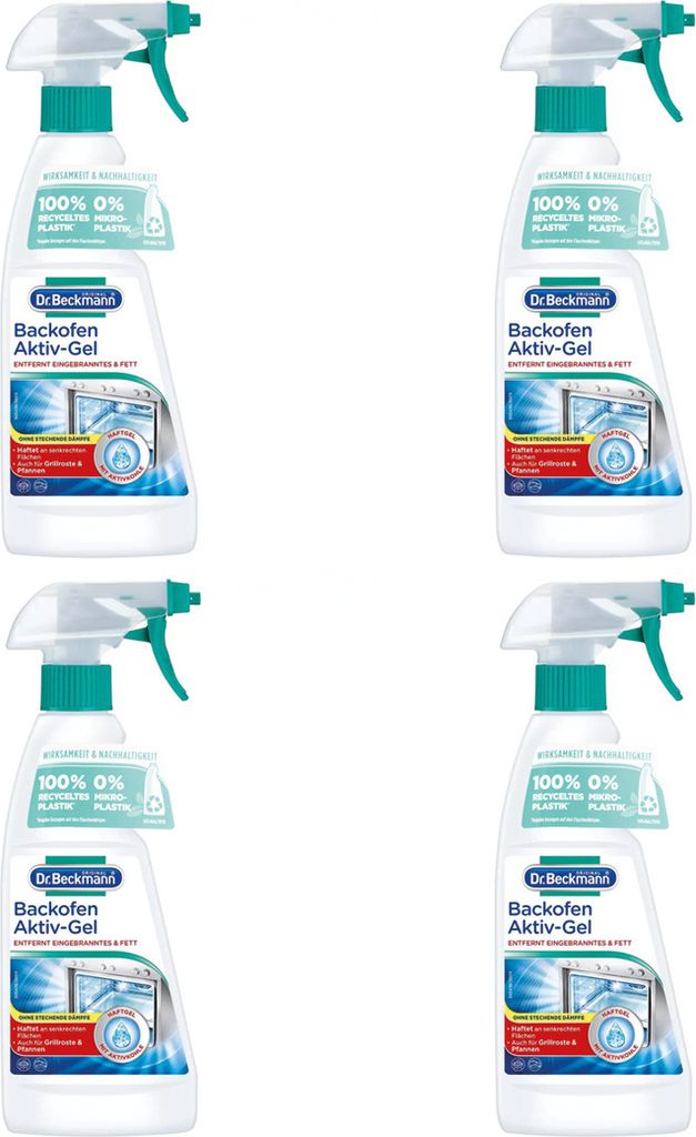 4 x Dr. Beckmann Backofen Aktiv-Gel je 375ml Produktbild 