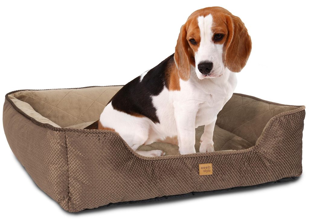 Hundebett Hundekorb Hundekissen 85 x 70 cm Waschbar & Produktbild 