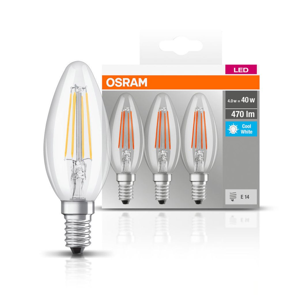 LEDVANCE 1214475, 4 Watt, E14 fitting, 470 lumen, 15.000 Productafbeelding 