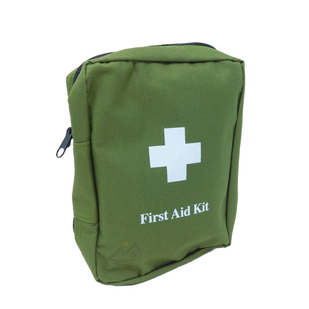 Erste Hilfe Set First Aid Kit Mini Pack Pflaster Binde Schere  Sicherheitsnadeln 