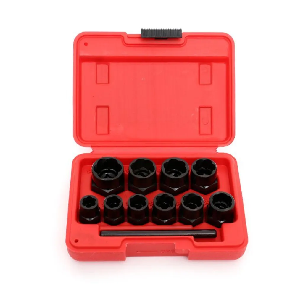 Set di cacciaviti per viti usurate da 9 a 19 mm, 11 pezzi