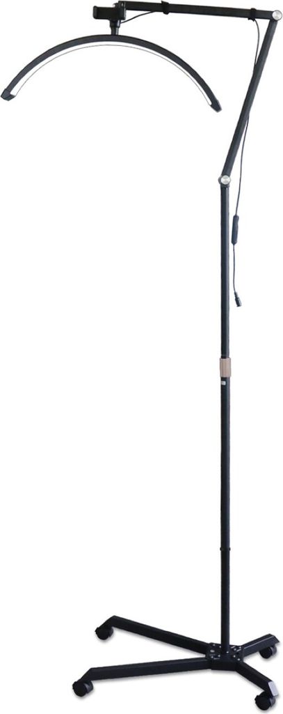 LED Halbmondlampe Beauty Light Duale Farbtemperatur 4 Räder Produktbild 
