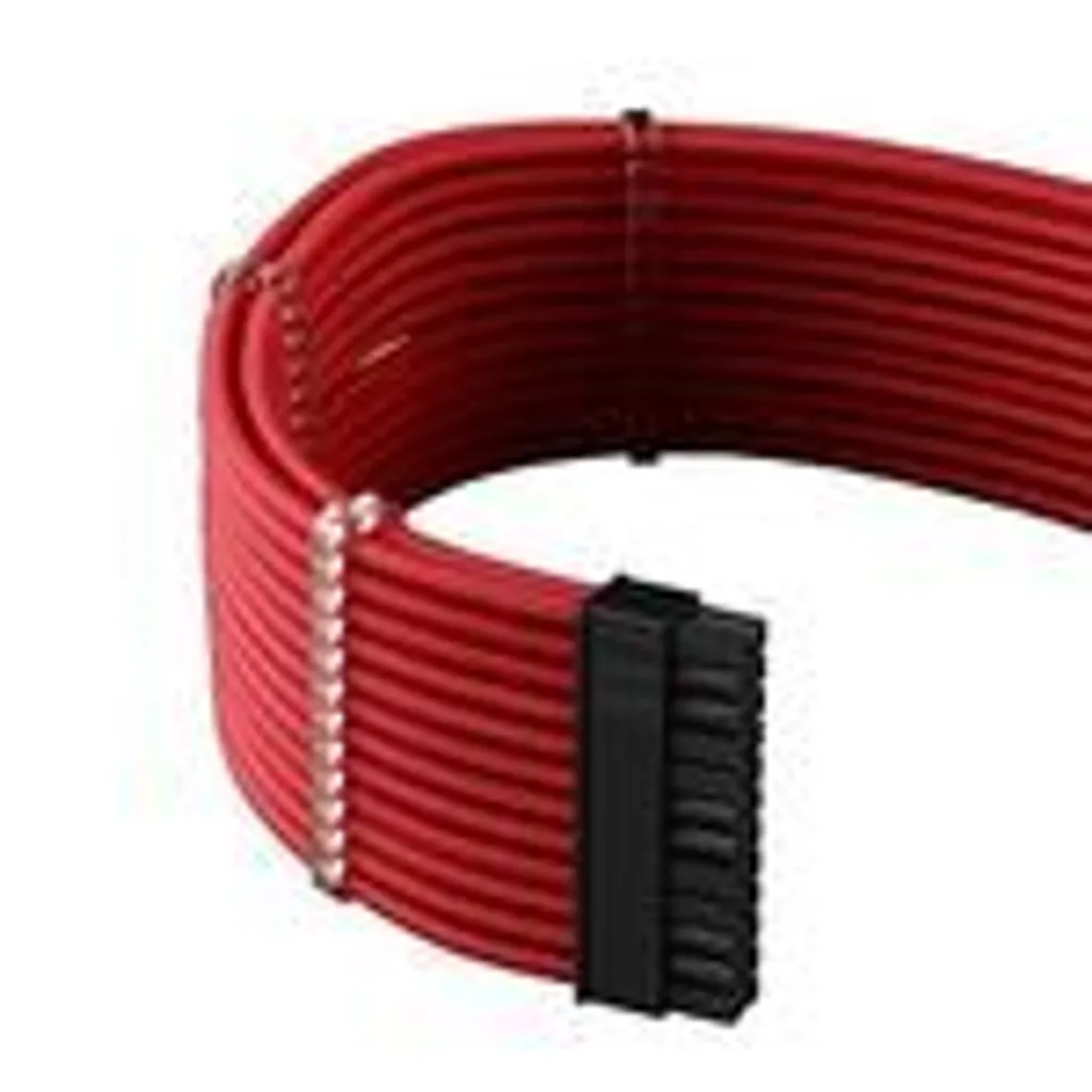Kit câbles CableMod ModMesh PRO Rouge ultra-rigides pour Corsair