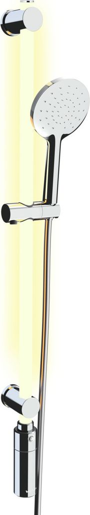 WENKO Dusche Stangen LED Beleuchtung dimmbar Bad 12 Farben Produktbild 