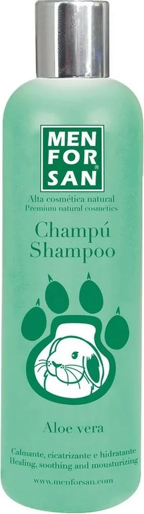 Menforsan Shampoo per Conigli e Roditori 300ml con Aloe Vera Bio