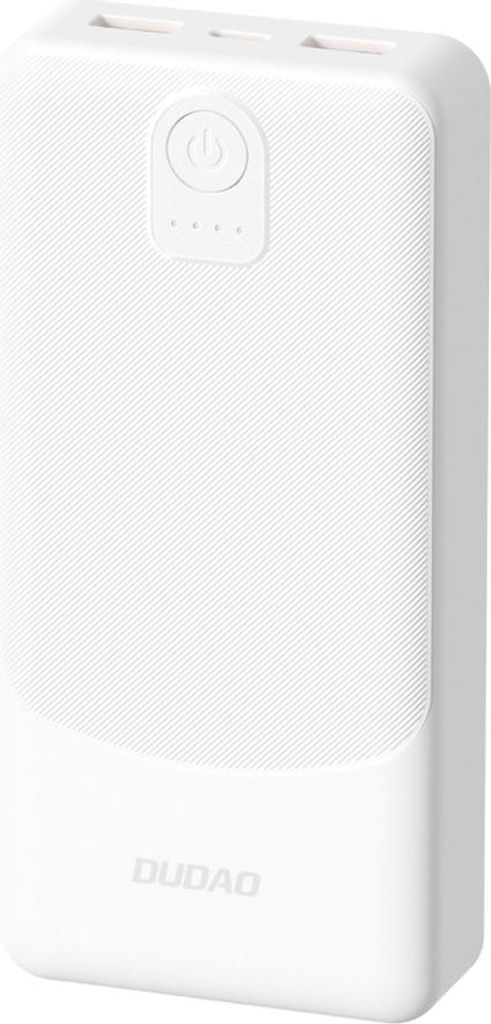 DUDAO Dudao K10 powerbank 10000mAh 10 Watt Hvid
