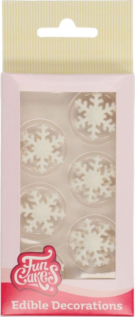 FunCakes Zucker Dekoration Eis Kristall Weiß Set / 12 Produktbild 