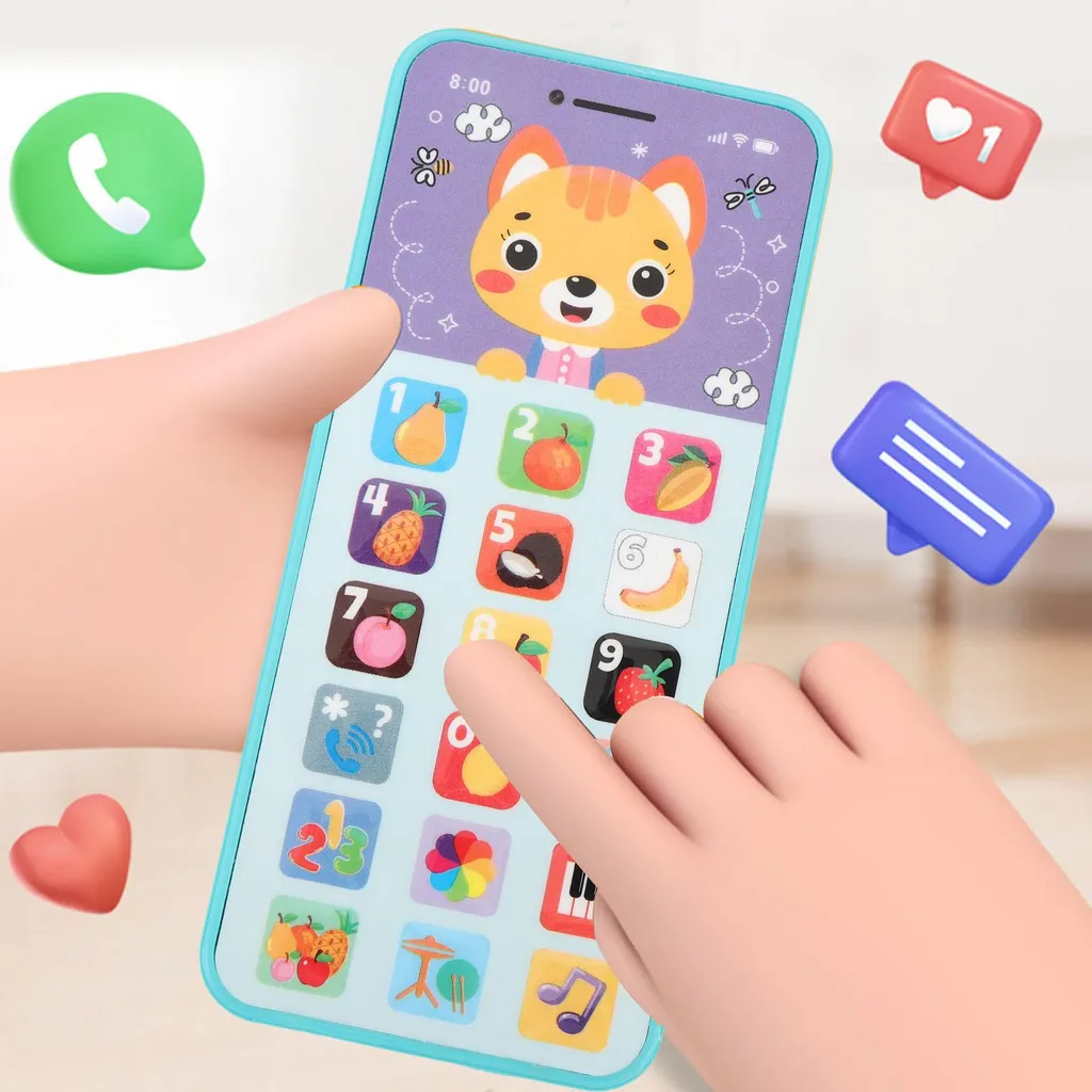 Cellulare Bambini Intelligente Ricaricabile | Offerta Giocattolo Inglese