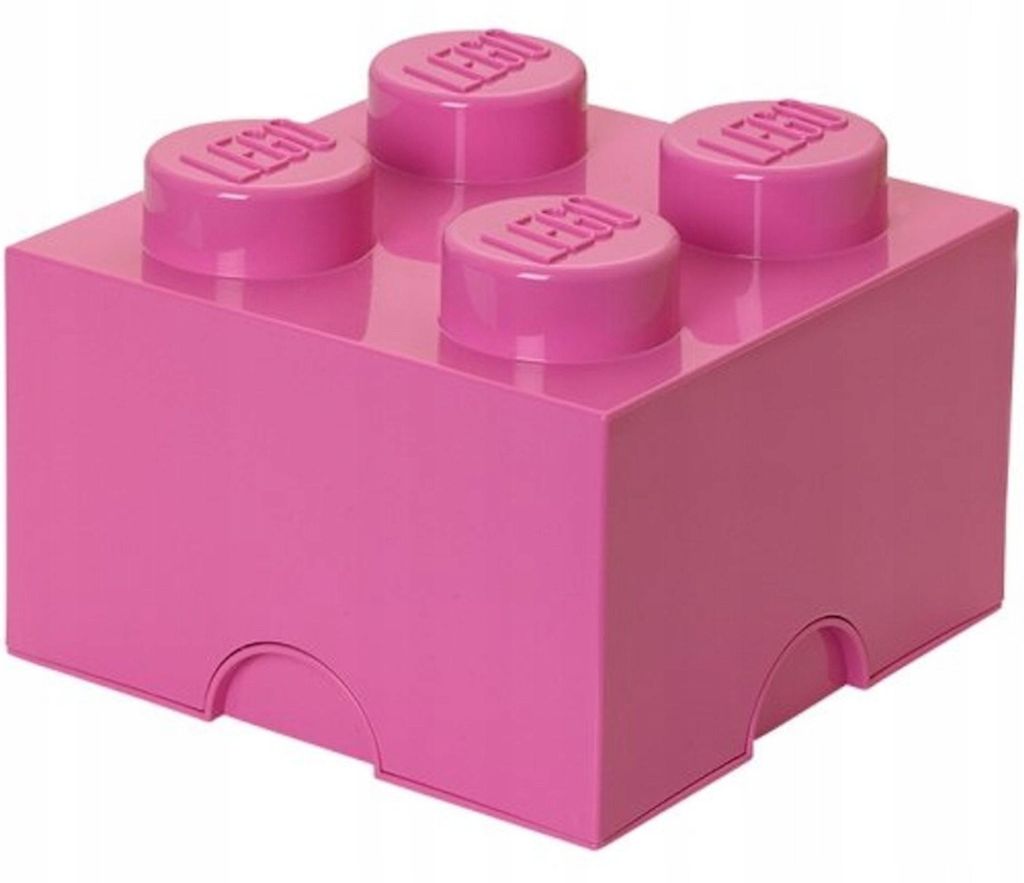 LEGO Aufbewahrungsbox 250 x 250 x 180 mm – rosa Produktbild 