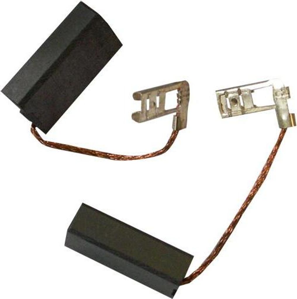 2x Kohlebürsten für Bosch Stemmhammer GSH4 6,3 x 10 x 21 mm