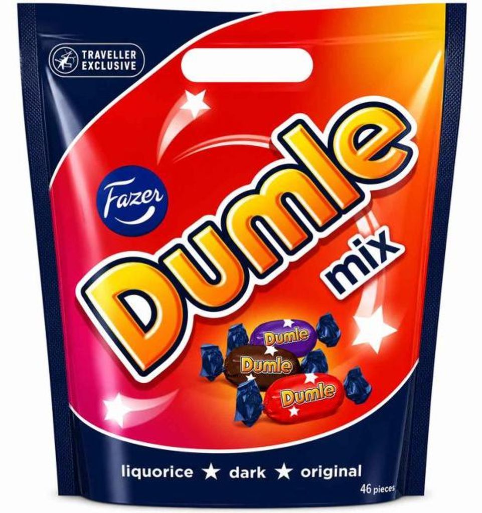 Fazer Dumle Mix Travel Edition 350g Produktbild 