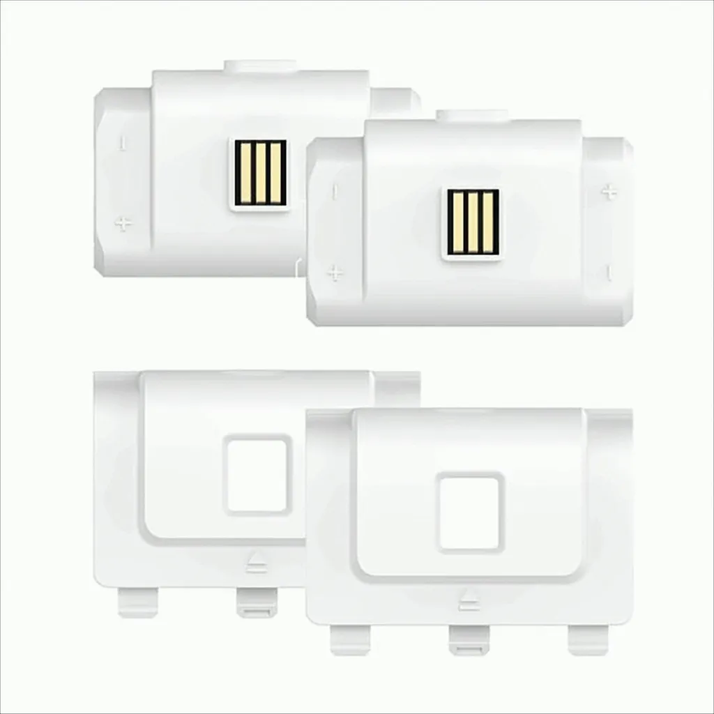 Snakebyte Power Pack X White: 2 Batterie Ricaricabili Xbox 1100 mAh