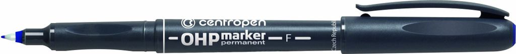 Centropen, Marker 2636, blau, 10 Stück, 0,6 mm, auf Produktbild 