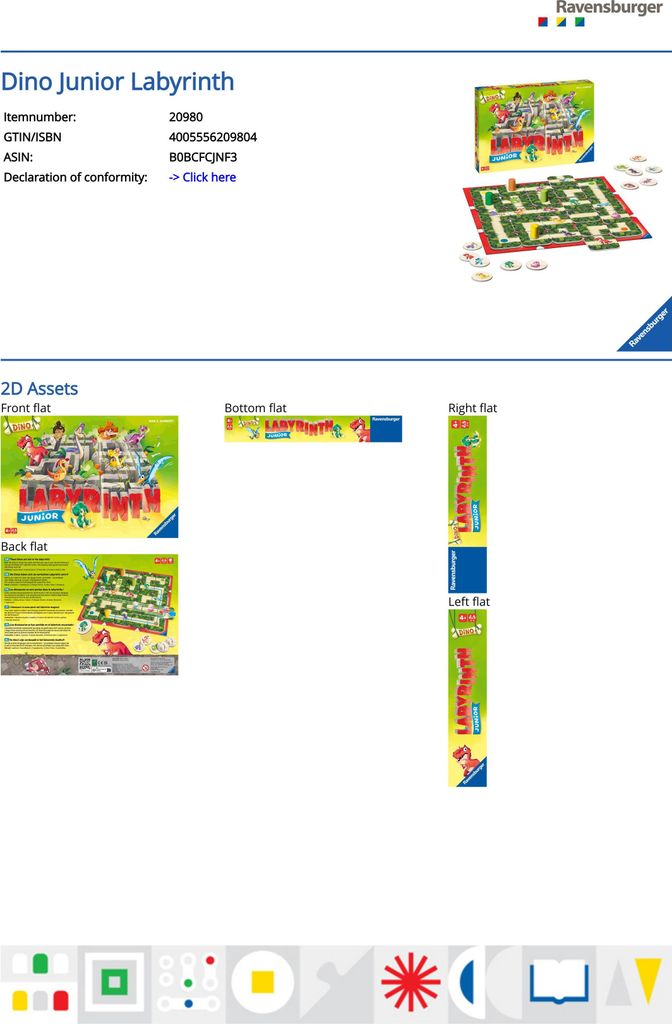 Ravensburger 20854 - Gioco Di Abilità Con Omini Impilabili Per 1-4 Giocatori, Dai 5 Anni, Nuovo Design Colorato - 6