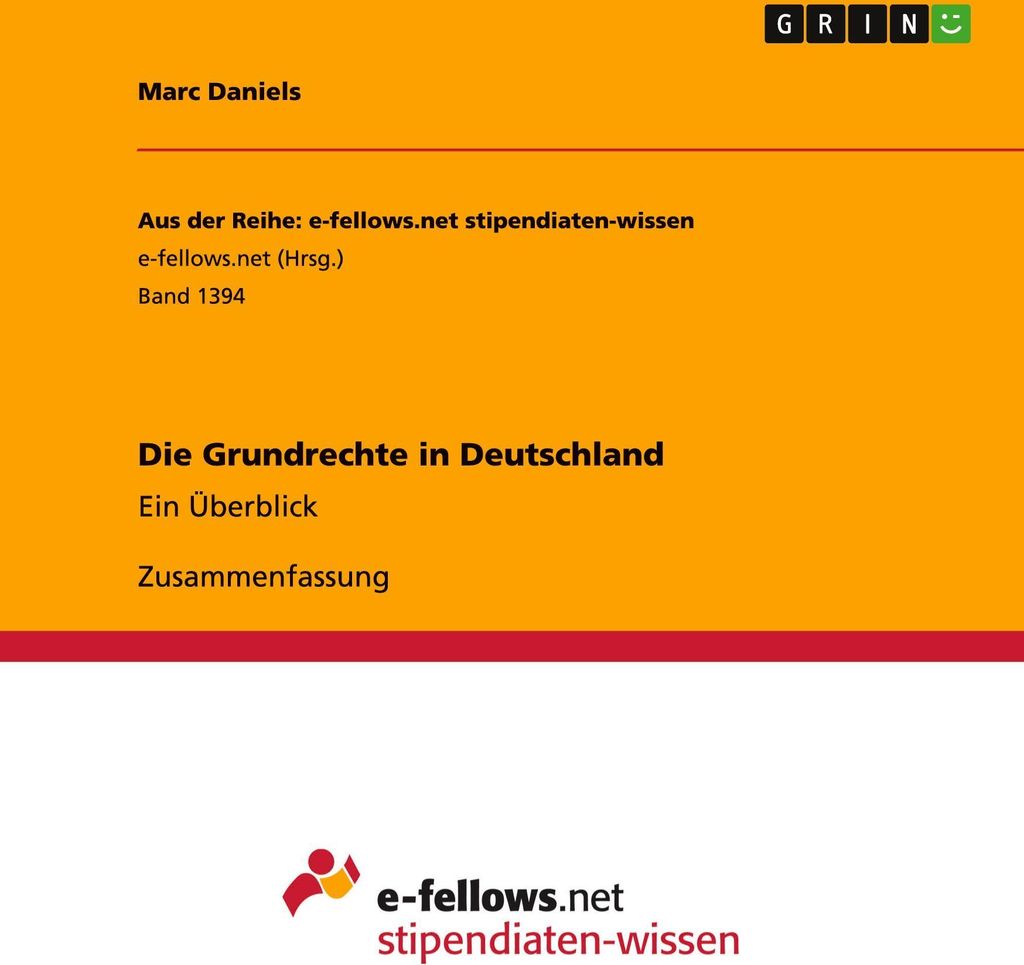 Die Grundrechte in Deutschland