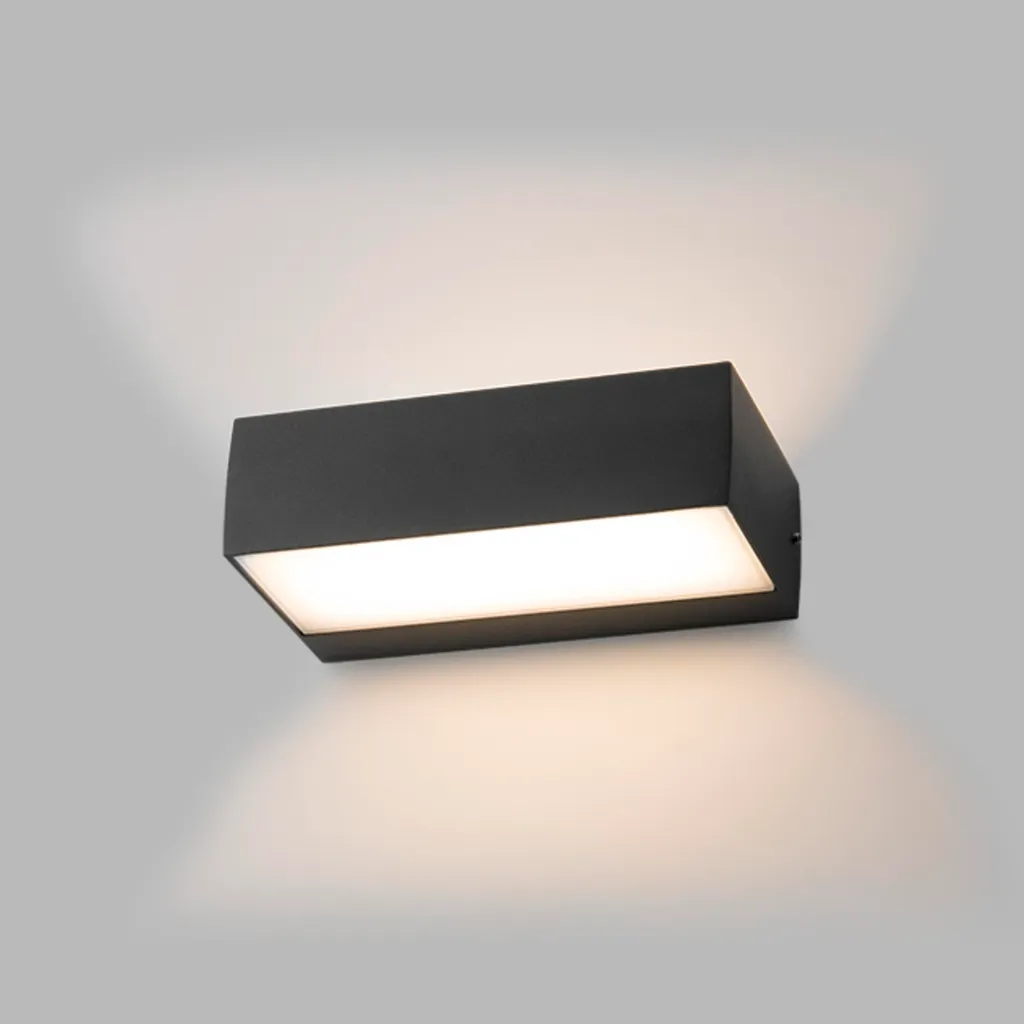 Applique murale anthracite LED2 BLOCK A DIM 9W 3000K 5130134DT