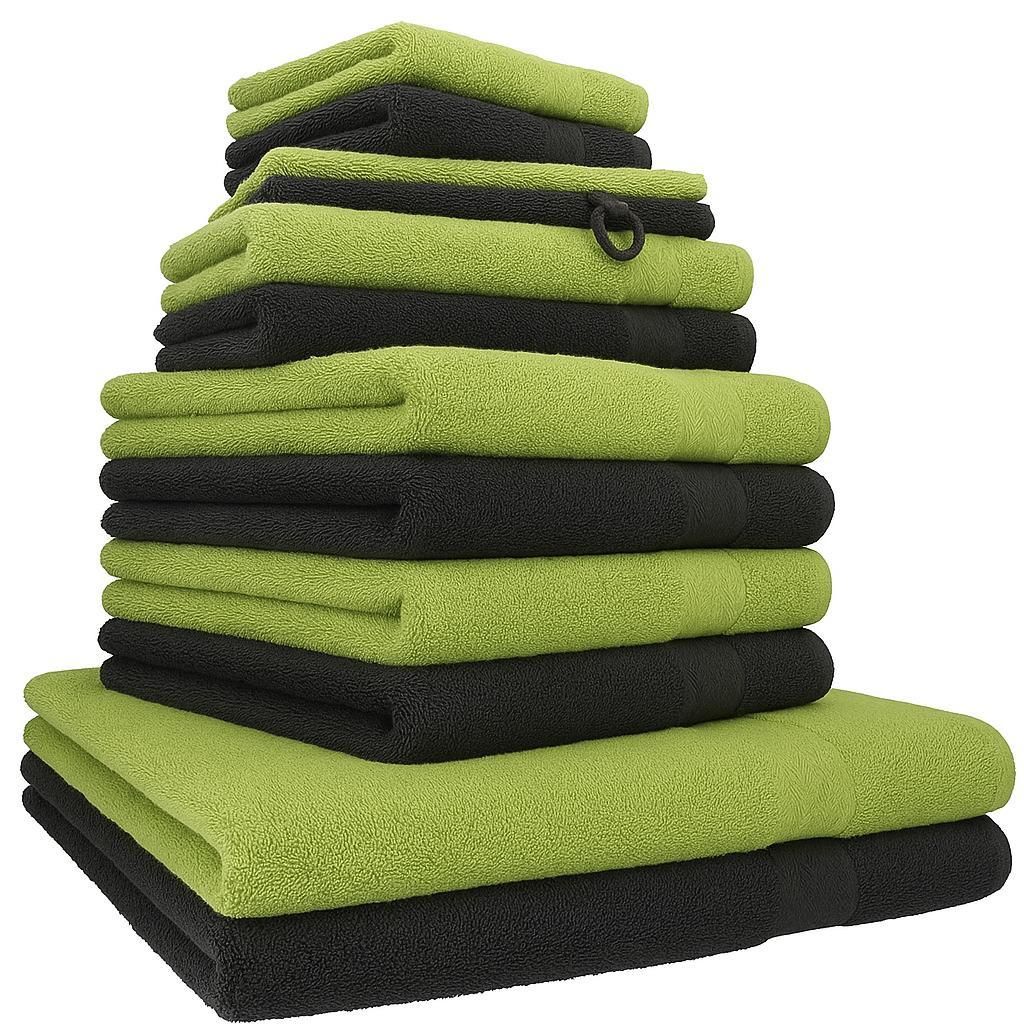 Betz 12-tlg. Handtuch-Set PREMIUM 2 Duschtücher 4 Produktbild 
