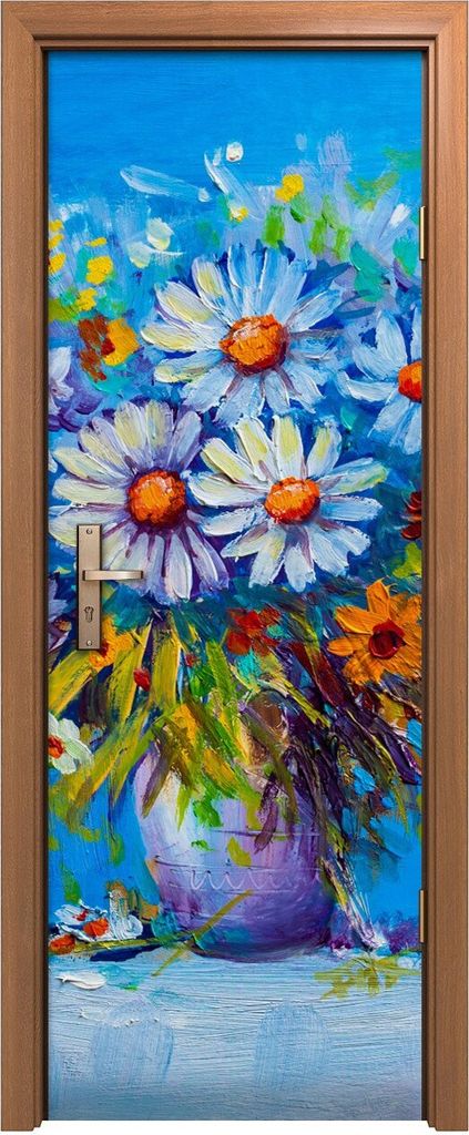 Türposter 70x200 cm Türaufkleber Türtapete Türfolie Klebefolie Natur Blumen Blumen Garten