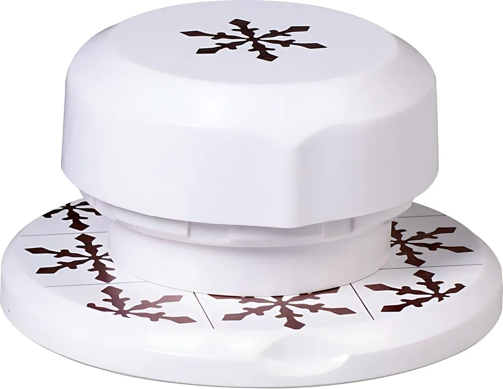 Perforateur de motifs HEYDA Flexi Stanzer Cristal de Noël pour Scrapbooking