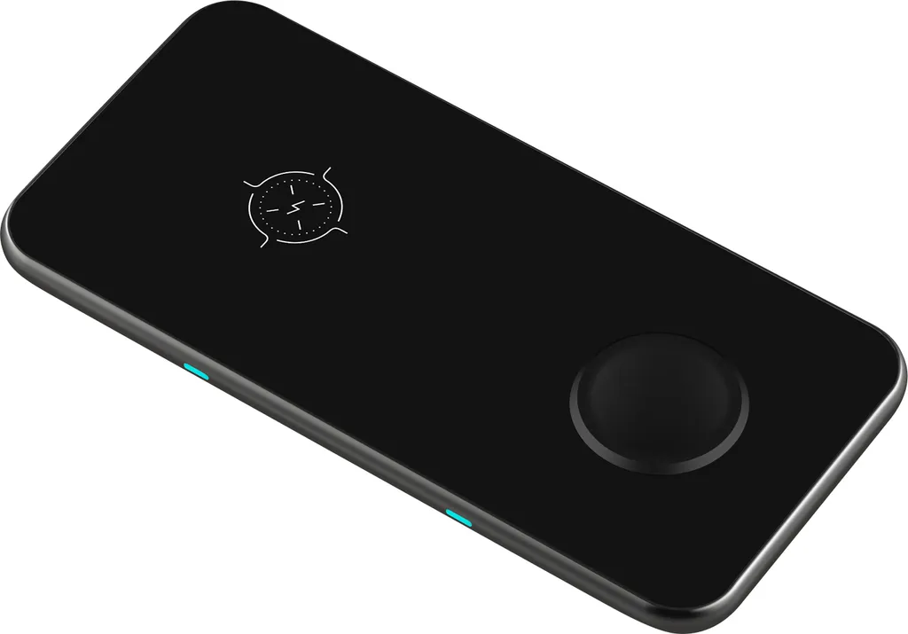 Stazione di ricarica wireless per iPhone Apple Watch AirPods, Swissten - Nero