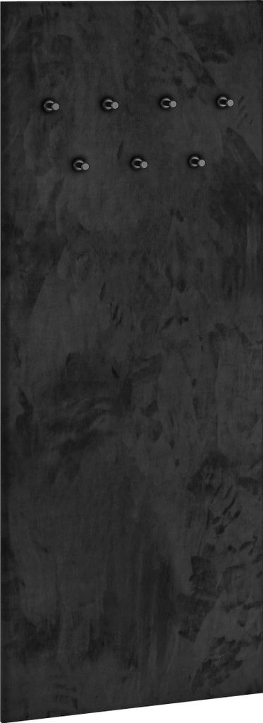 Marmex Möbel Garderobenpaneel VASCO 08 mit 7 Kleiderhaken für den Flur an die Wand