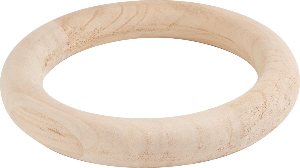 Holzring Natur 1 Stück Stärke 4 cm Ø 28 cm