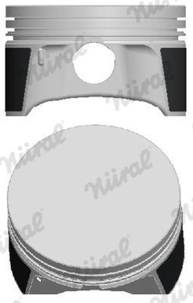 Piston NÜRAL 87-141200-00 compatible OE 55353396 pour Astra H et Zafira