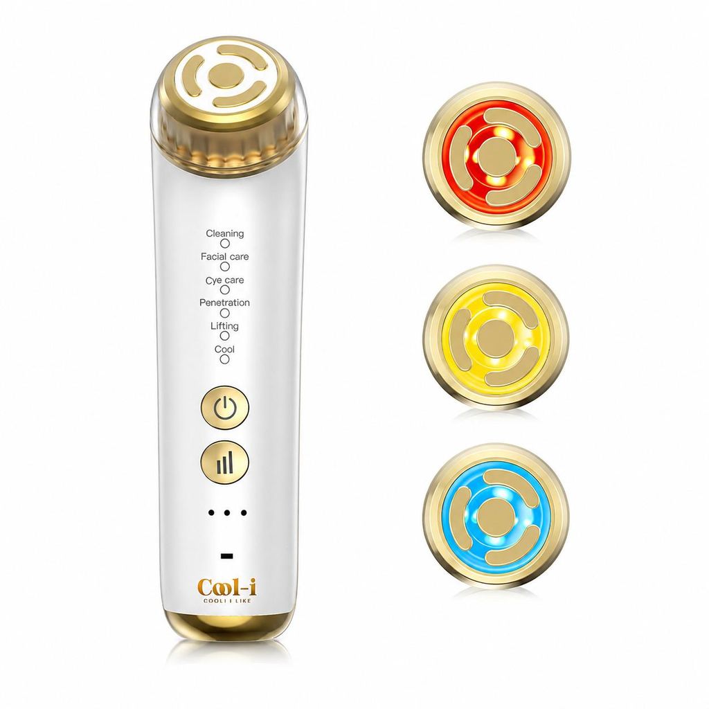 COOL-i® 2MHz RF & EMS Gesichtsmassagegerät – 6-in-1 Produktbild 