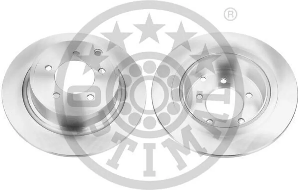Disques de frein arrière Peugeot 4007 : Pack de 2 OPTIMAL BS-9056C