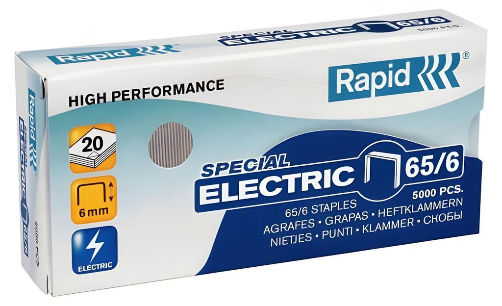 Rapid Heftklammern Strong 65/6 galvanisiert 5.000 Stück