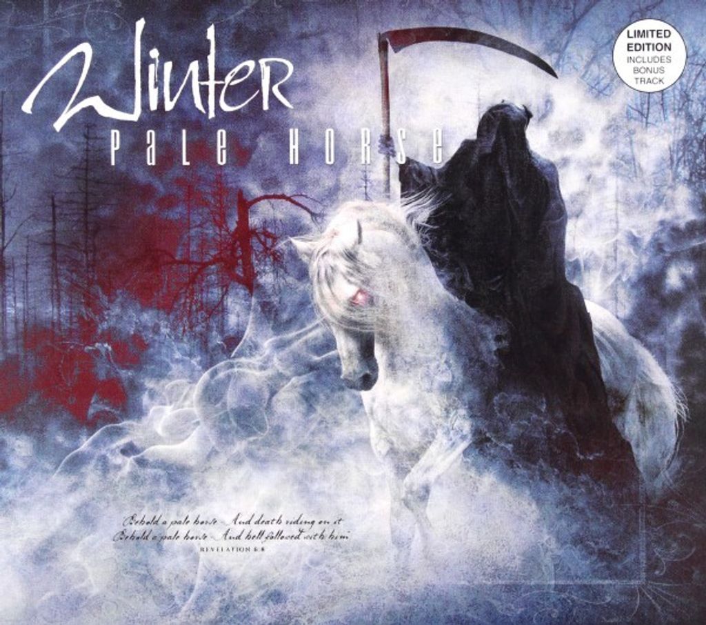 Winter: Fahles Pferd