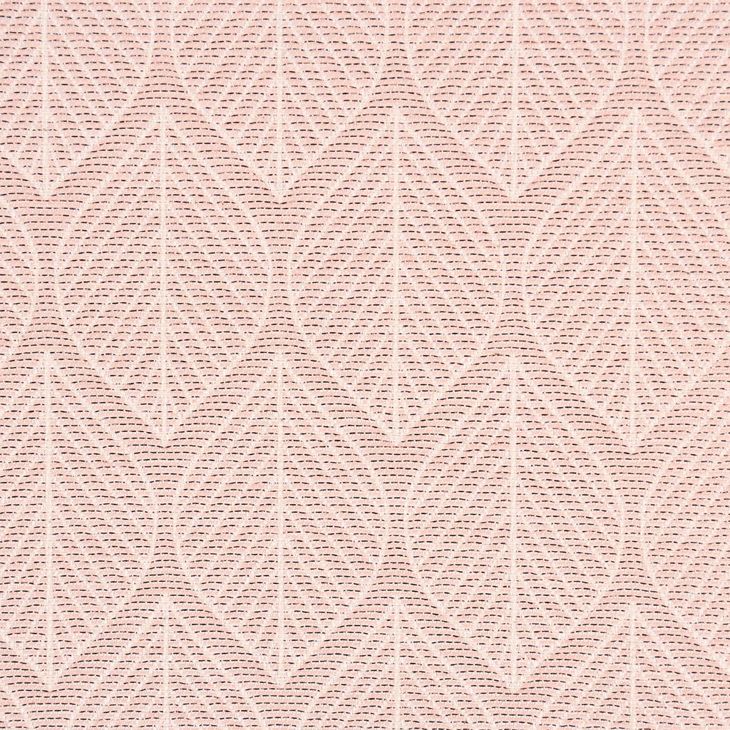 Dekostoff Doubleface Premium Metallic Leaf Retro Scandi Blätter rosa