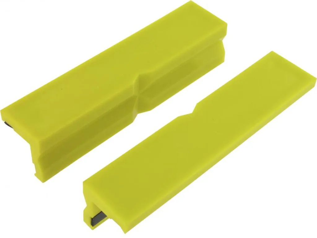 Var Nylon Lot de 2 Mâchoires pour Étau Jaune 125 mm Haute Protection