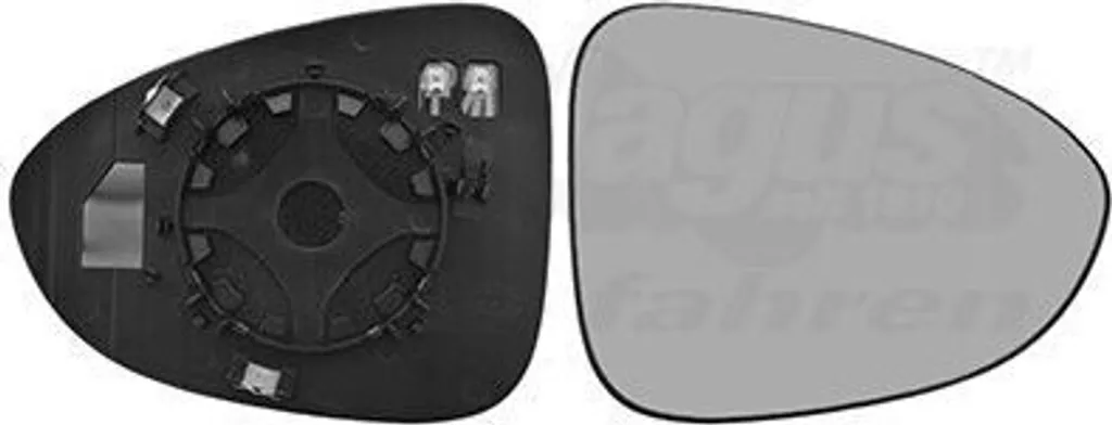 Rétroviseur droit Opel Zafira Tourer C P12 pour remplacement vitre et coque