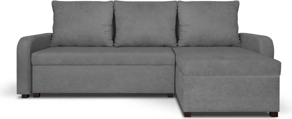 Ecksofa mit Schlaffunktion LONDON - Grau