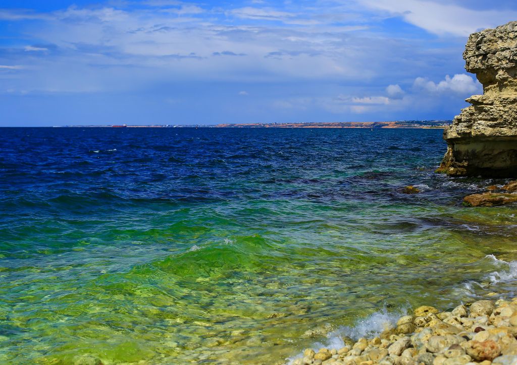 hansepuzzle 97122 - Bucht Puzzle, 260 Teile, Natur, 41,0 x 28,0cm mit hochwertiger Aufbewahrung, Kartonbox und wiederverschließbarem Beutel