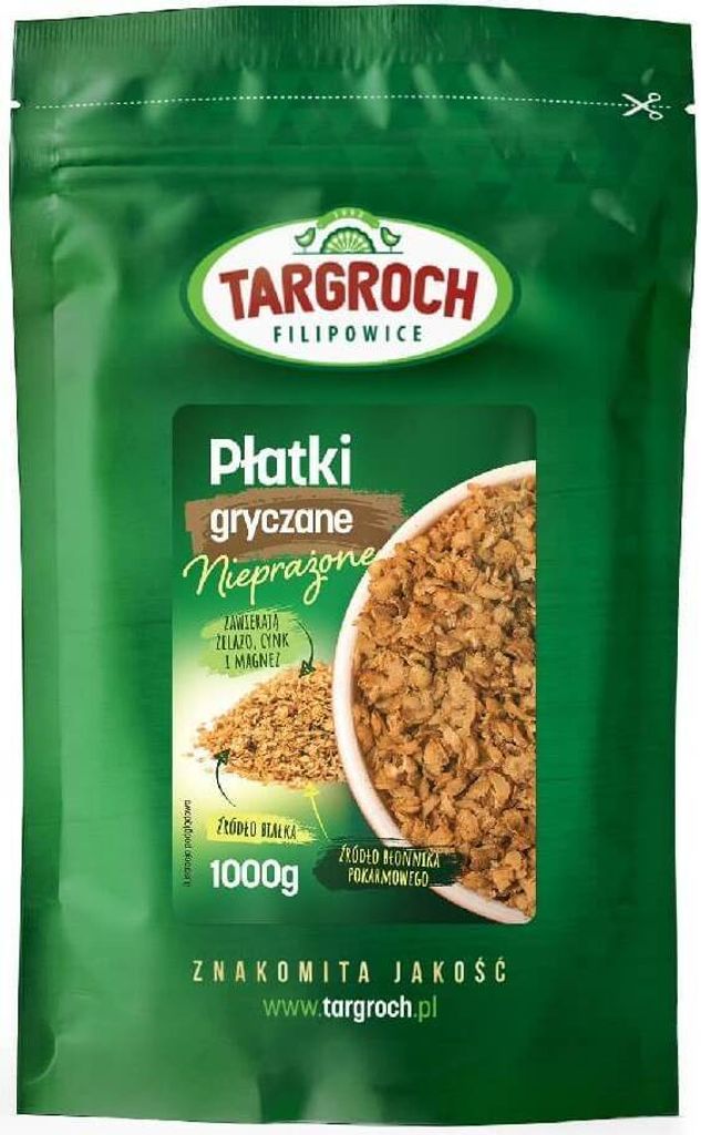 Targroch Buchweizenflocken 1 kg, ungeröstet