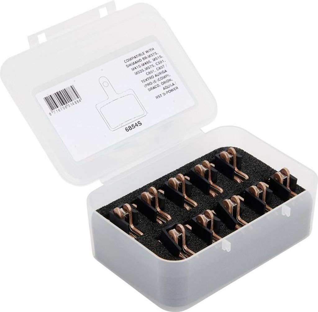 Elvedes 6854S-Box mit 10 PAAR SINTERED SCHEIBENBREMSE Produktbild 
