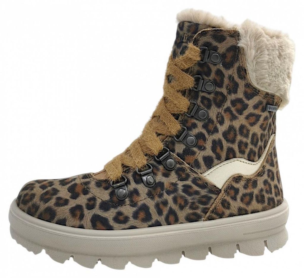 Superfit Flavia Kinderschuhe Mädchen Schnürstiefel Braun Produktbild 