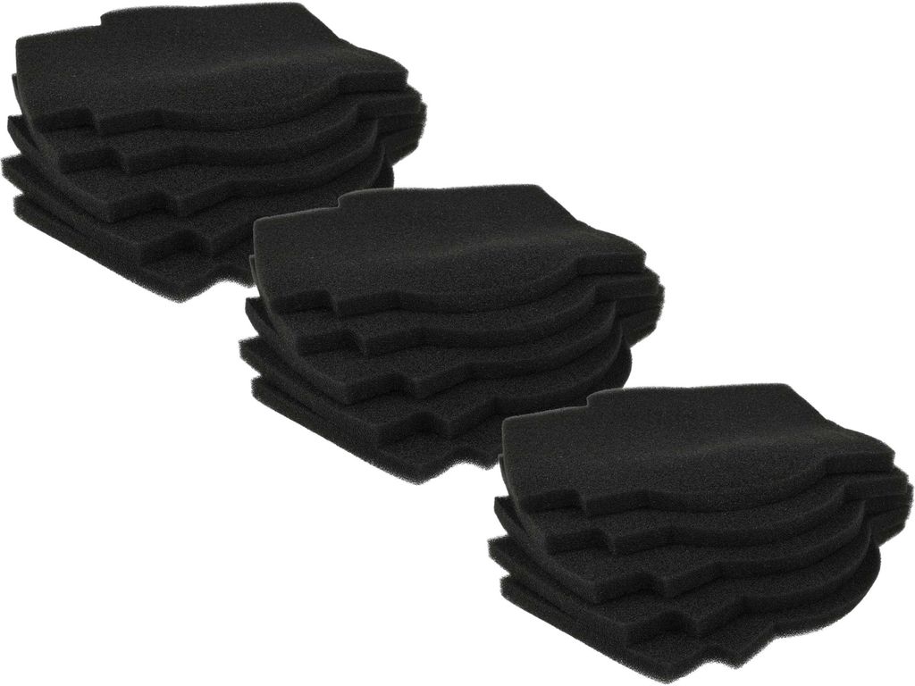 vhbw 15x Luftfilter kompatibel mit Lunos Silvento Lüfter, Produktbild 
