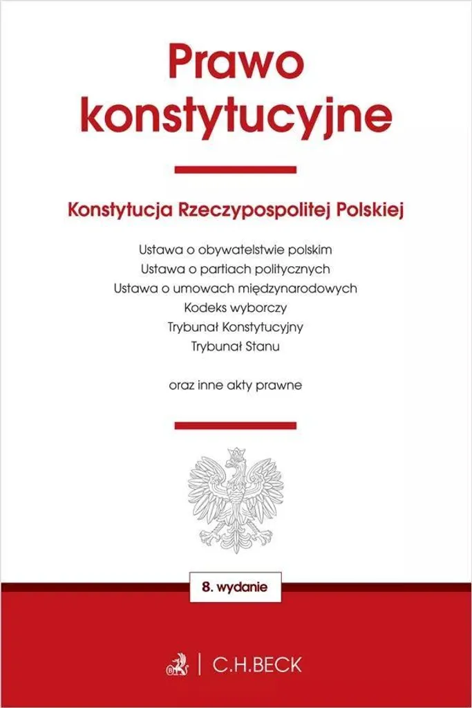 Prawo konstytucyjne wyd. 8 : Manuel de droit constitutionnel polonais