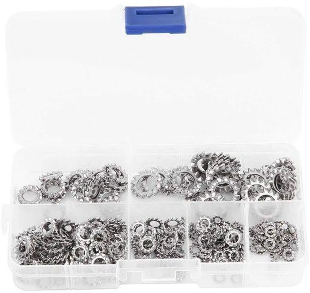 Joints de Sécurité pour Vis et Boulons - Coffret 300 Pièces Inox M3-M8