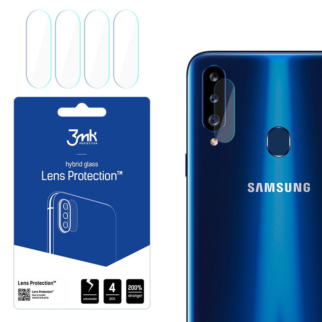 3mk Hybridglas Lens Protection für Samsung Galaxy A20s Produktbild 