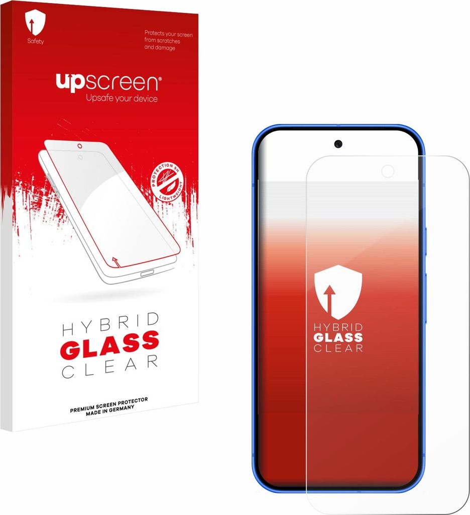 upscreen Schutzglas für Google Pixel 10 Schutzfolie Panzer Folie Glas Display Schutz klar