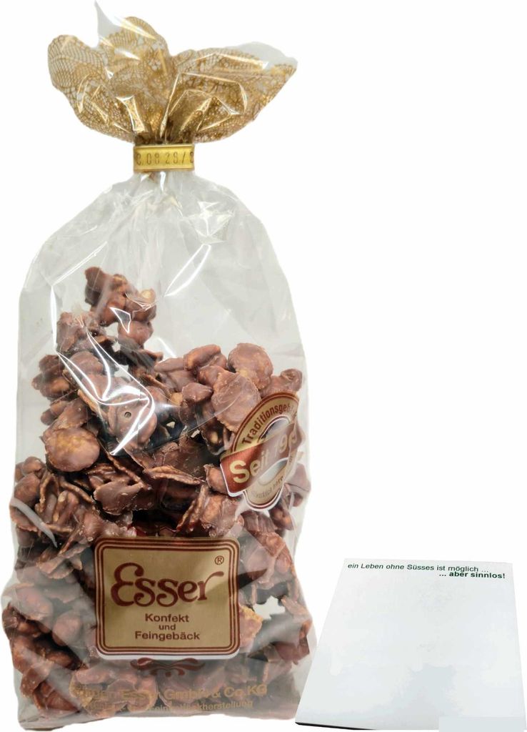 Esser Schoko-Crisp (200g Beutel) + usy Block