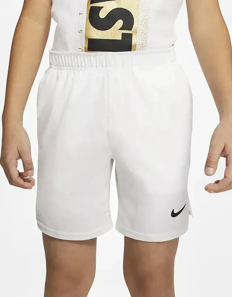 Cuissard Nike blanc pour le sport short entraînement enfant 4-5 ans