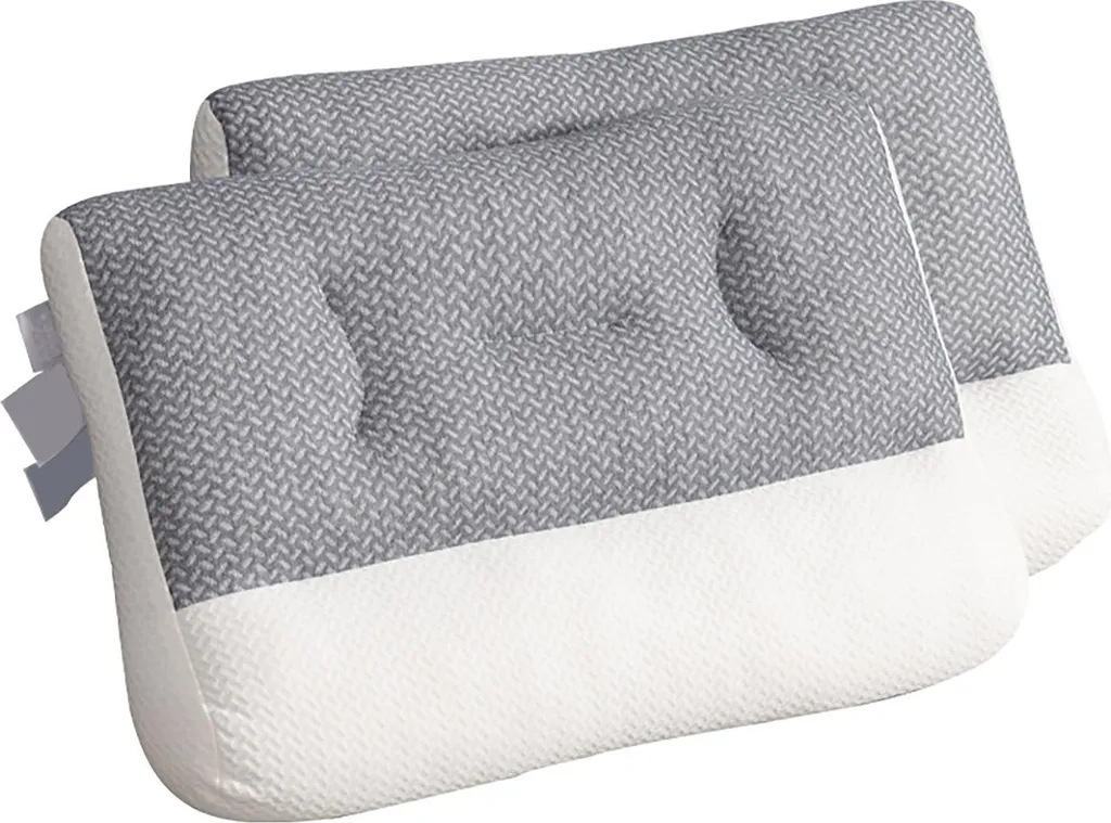 Oreiller ergonomique cervical contre la raideur de la nuque