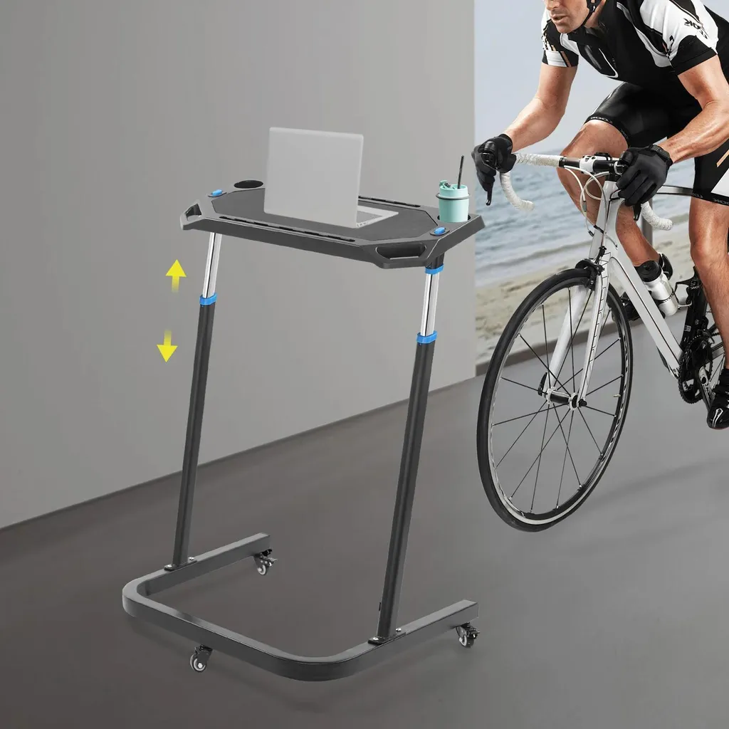 Support PC Stable pour Vélo d'Appartement - Finie la Sédentarité
