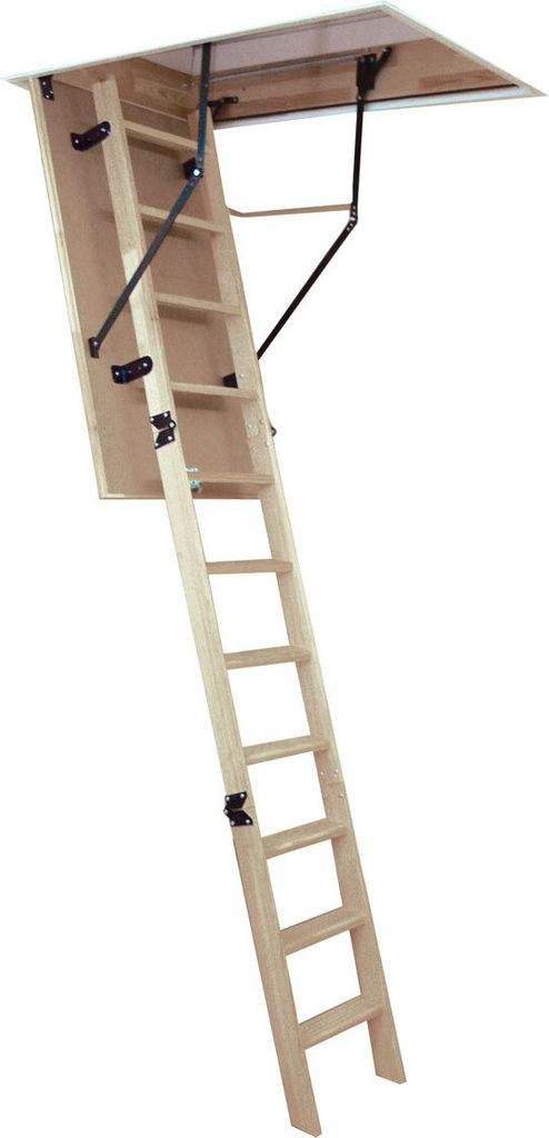 Altrex Woodytrex-Budget 3-teilige Bodentreppe einklappbar 120x60cm